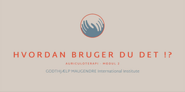20. MODUL 2 - Hvordan bruger du din viden i praksis 2026