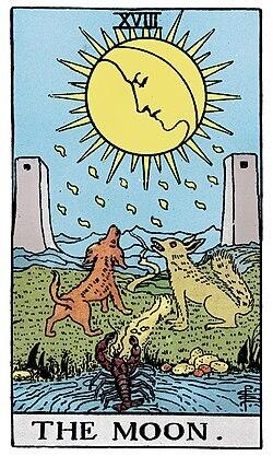 RWS_Tarot_18_Moon (2)