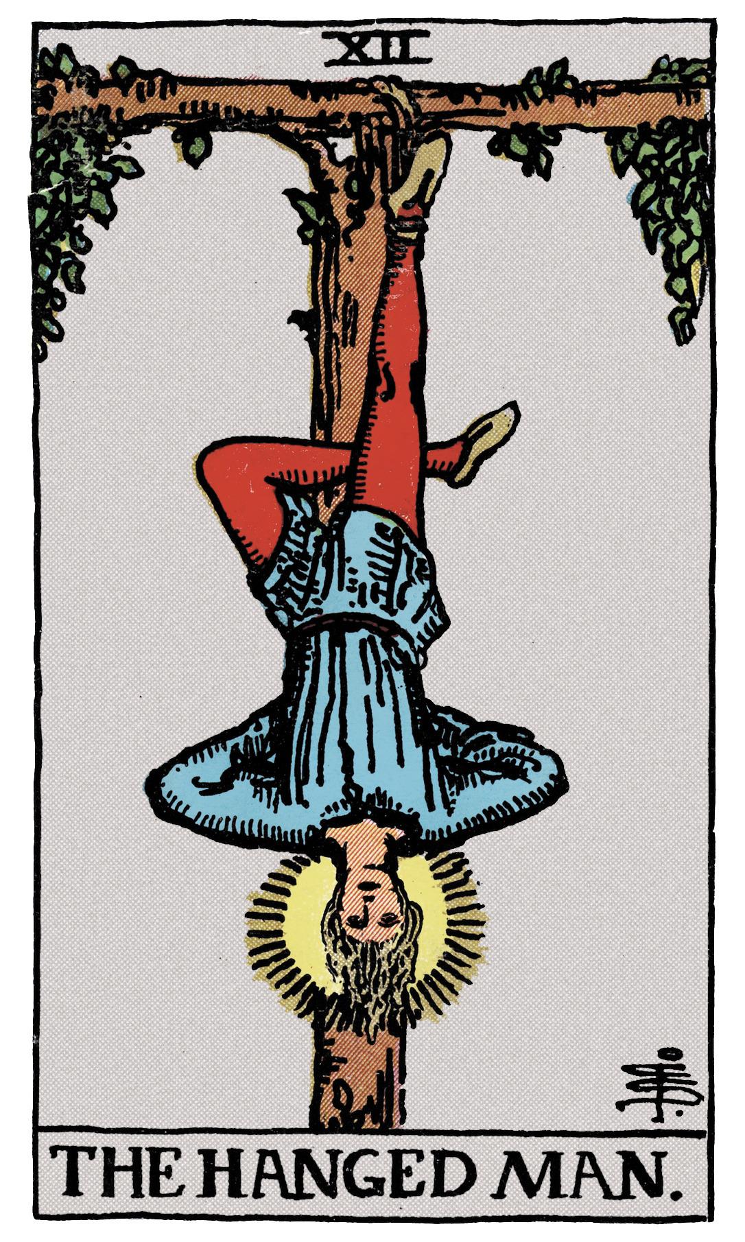 RWS_Tarot_12_Hanged_Man
