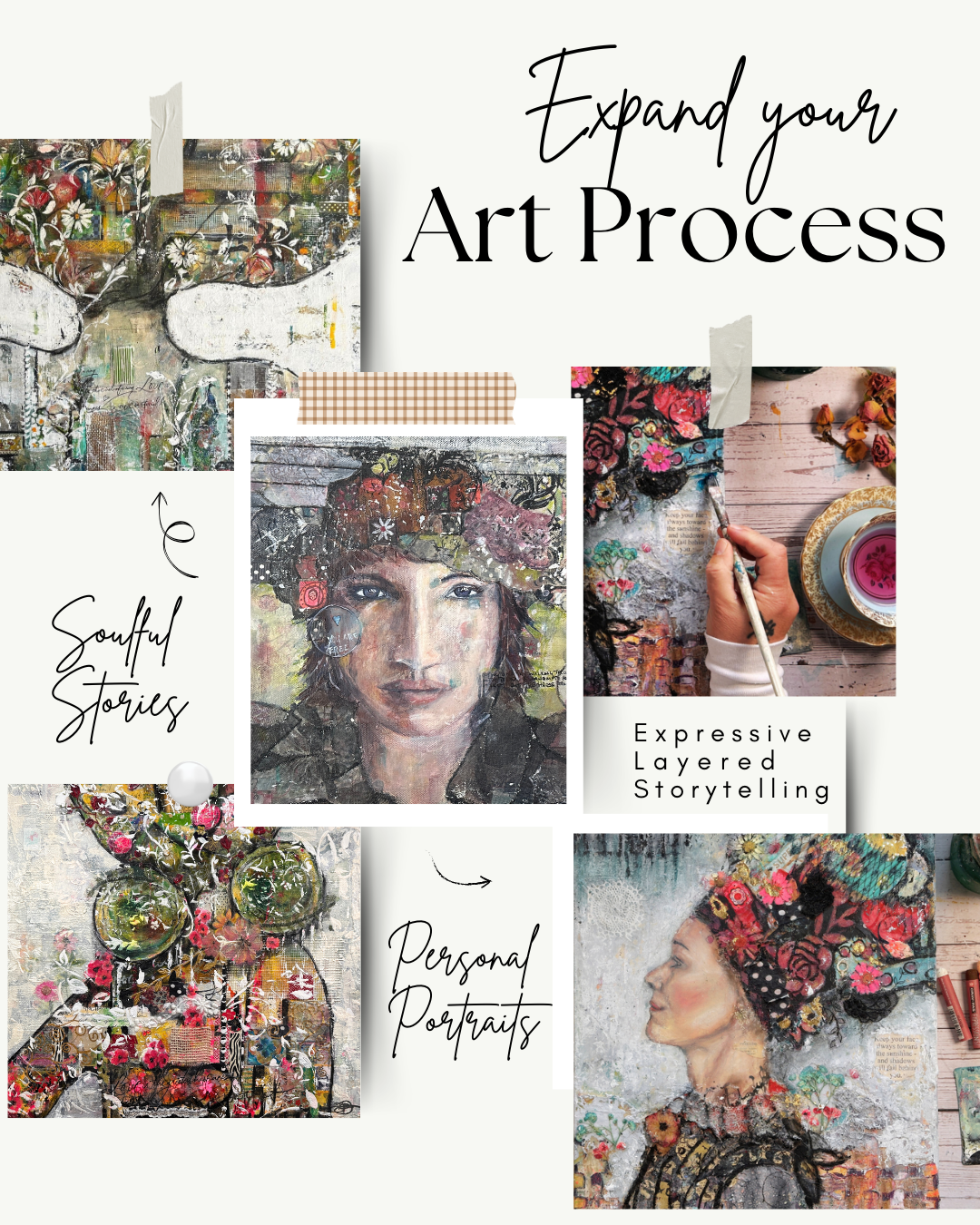 Which Mixed Media Workshop Will Expand Your Art Practice Blog Post