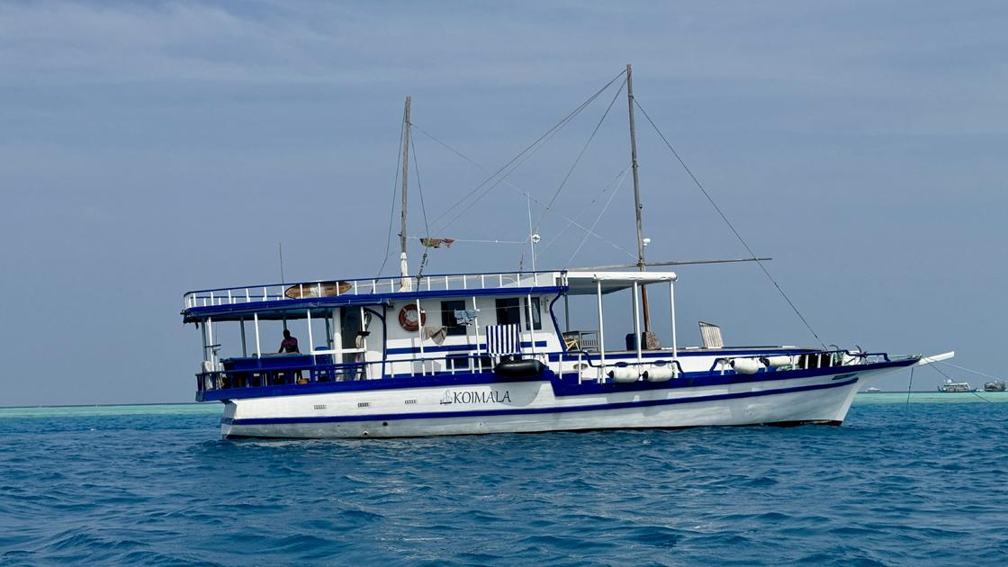 Maldives boat
