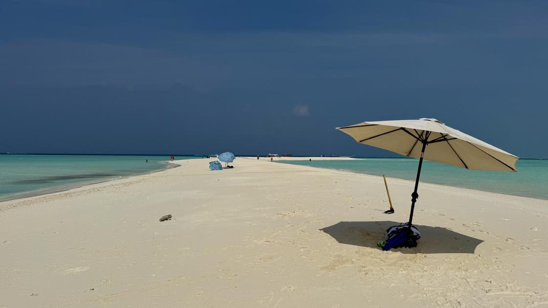 Maldives sandbank