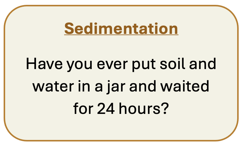 Sedimentation