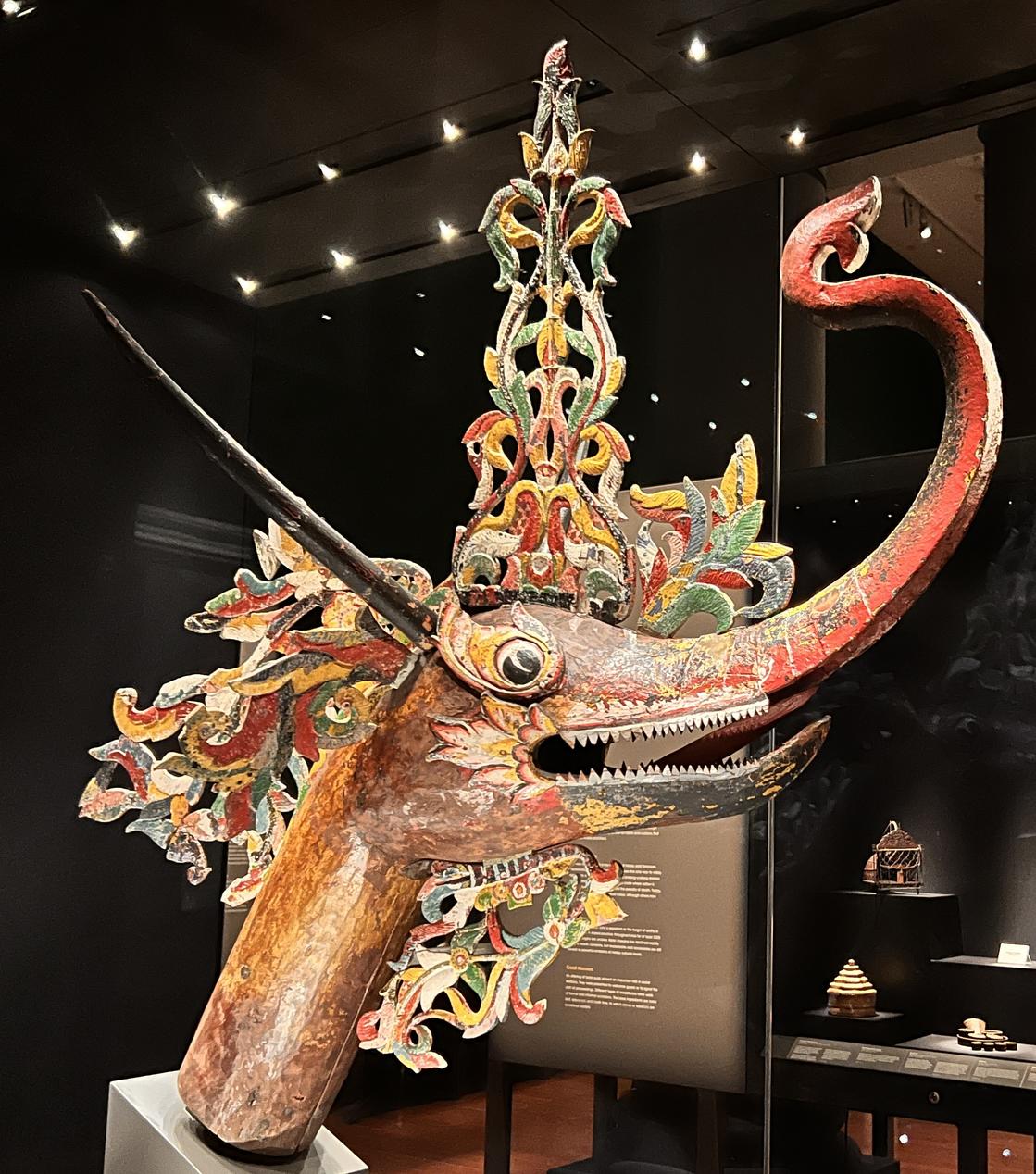 Makara - palaquin ornament 18th century