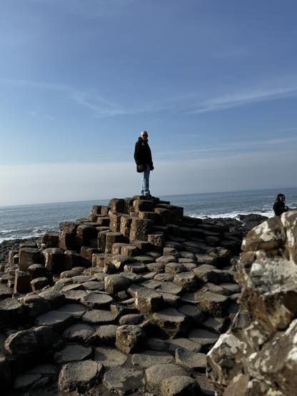 Ian at Giants Causeway