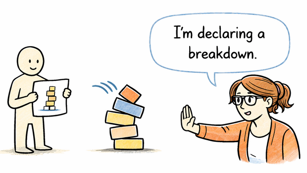 Declaring a breakdown