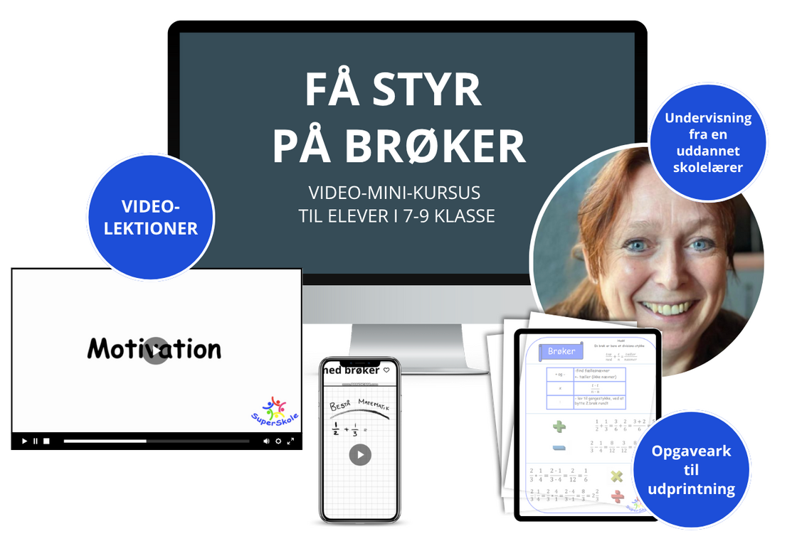 Katja - Superskolen - Få styr på brøker mini kursus