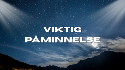 PÅMINNELSE