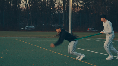 Band Resisted Broad Jumps for Explosiveness Demo