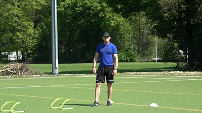 Elasticity & Reactiveness DRILL- SL Hurdle Hops (Fokus on short contact time)