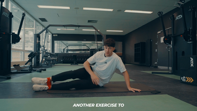 Hip Abduction Exercise - Straight Leg Mini Band Abductions