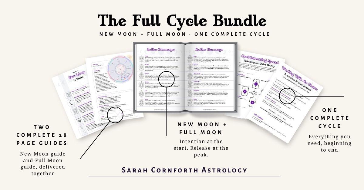 BUNDLE New & Full Moon Guides & Workbooks