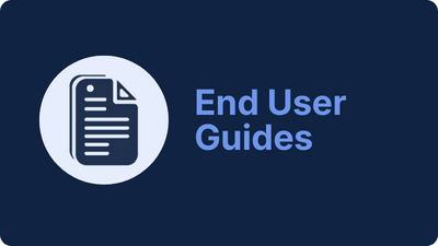 End User Guides
