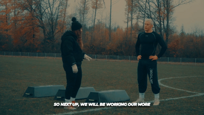 22. Lateral shuffles