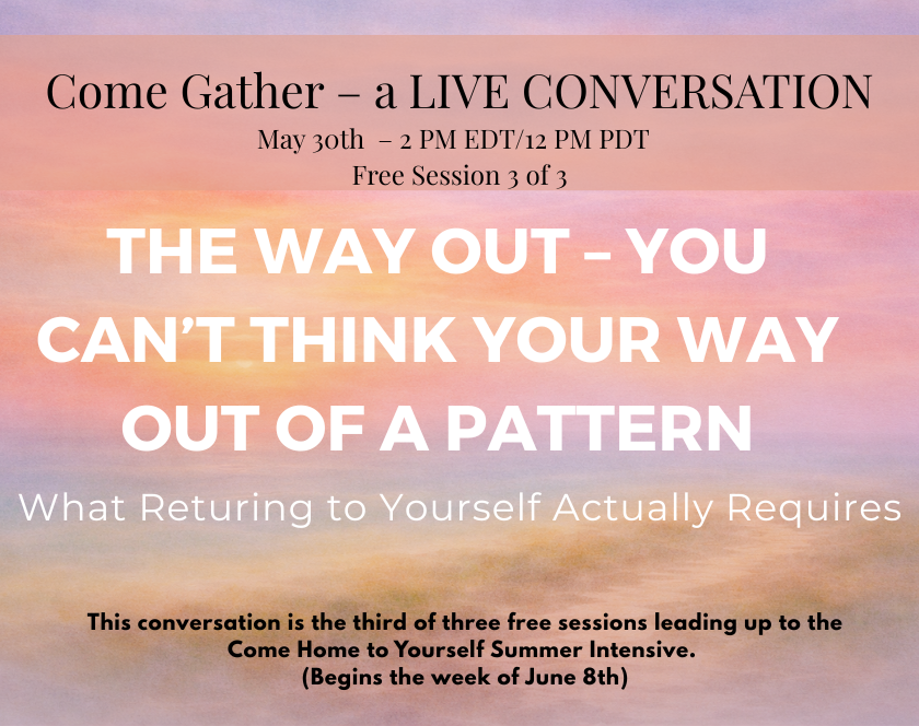 Conversation 3 - The Way Out May 30th
