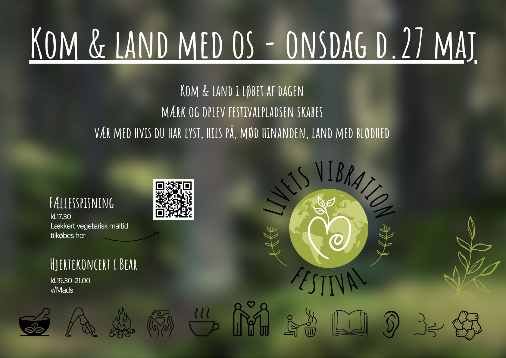 Kom & land med os