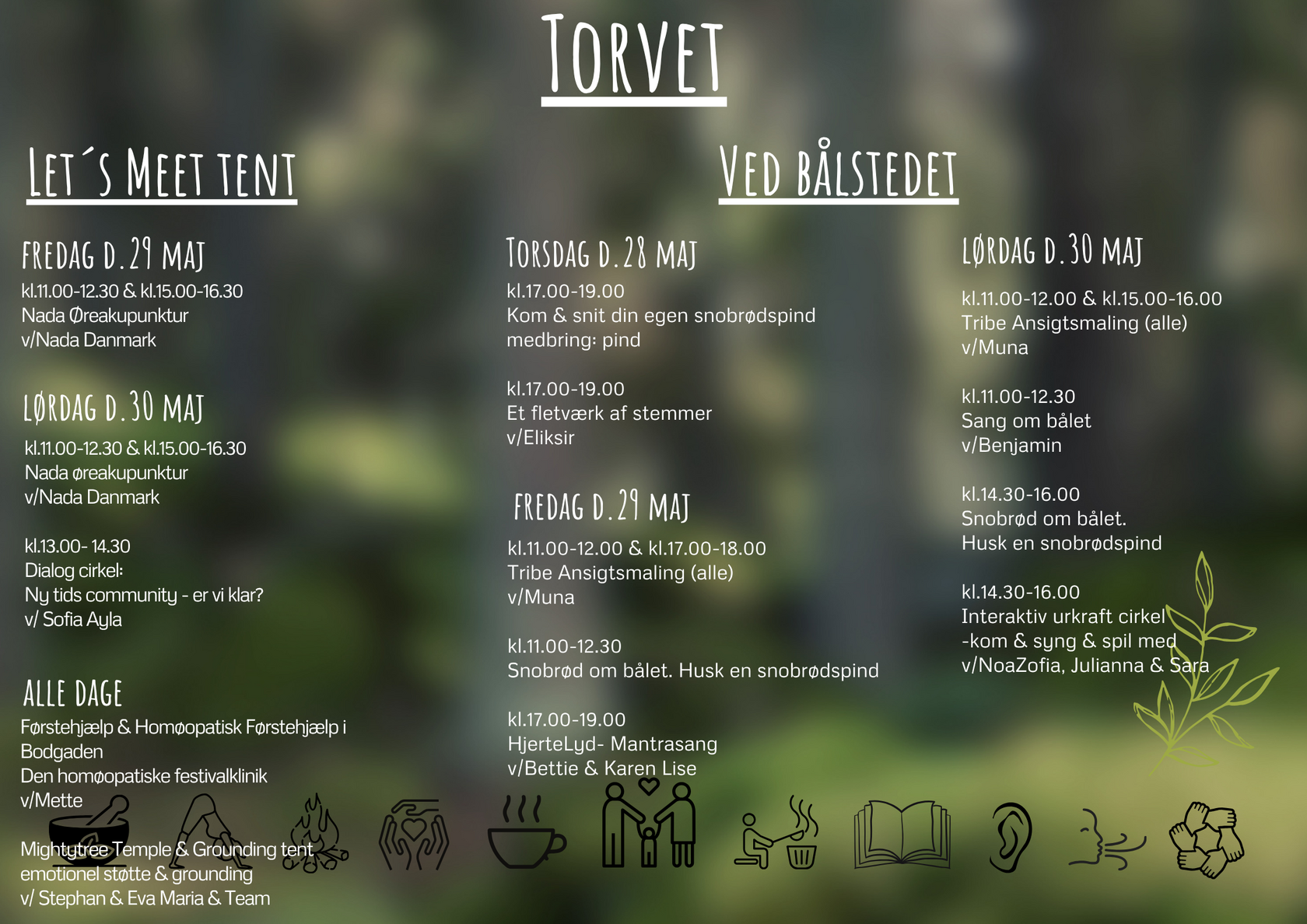 Torvet (let´s meet, ved bålstedet)