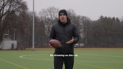 throwing on the run