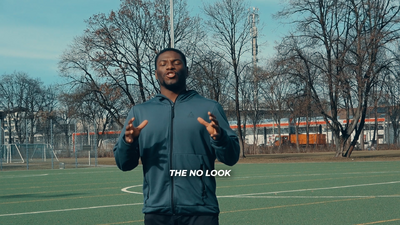 no look catch drill