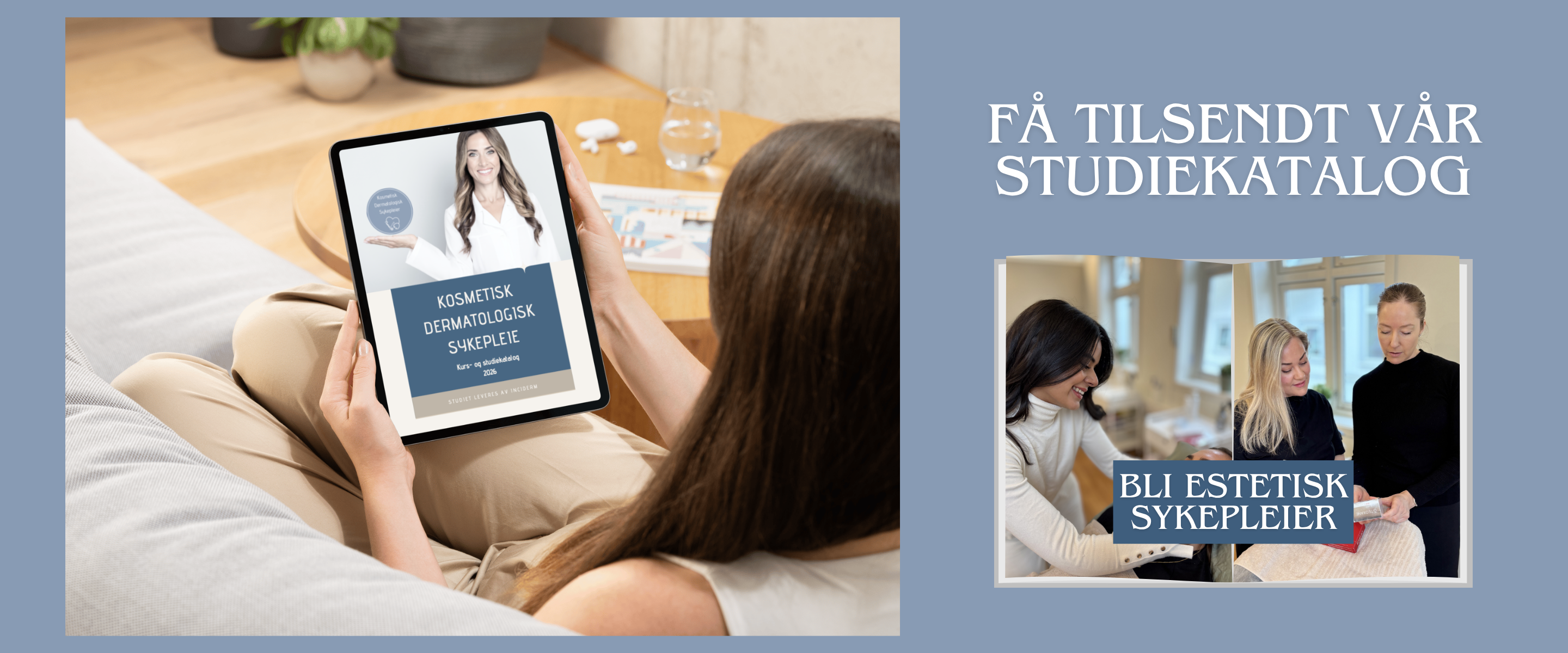 Få tilsendt vår studiekatalog (1)