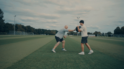 Demo   Right step and doublehand strike drill