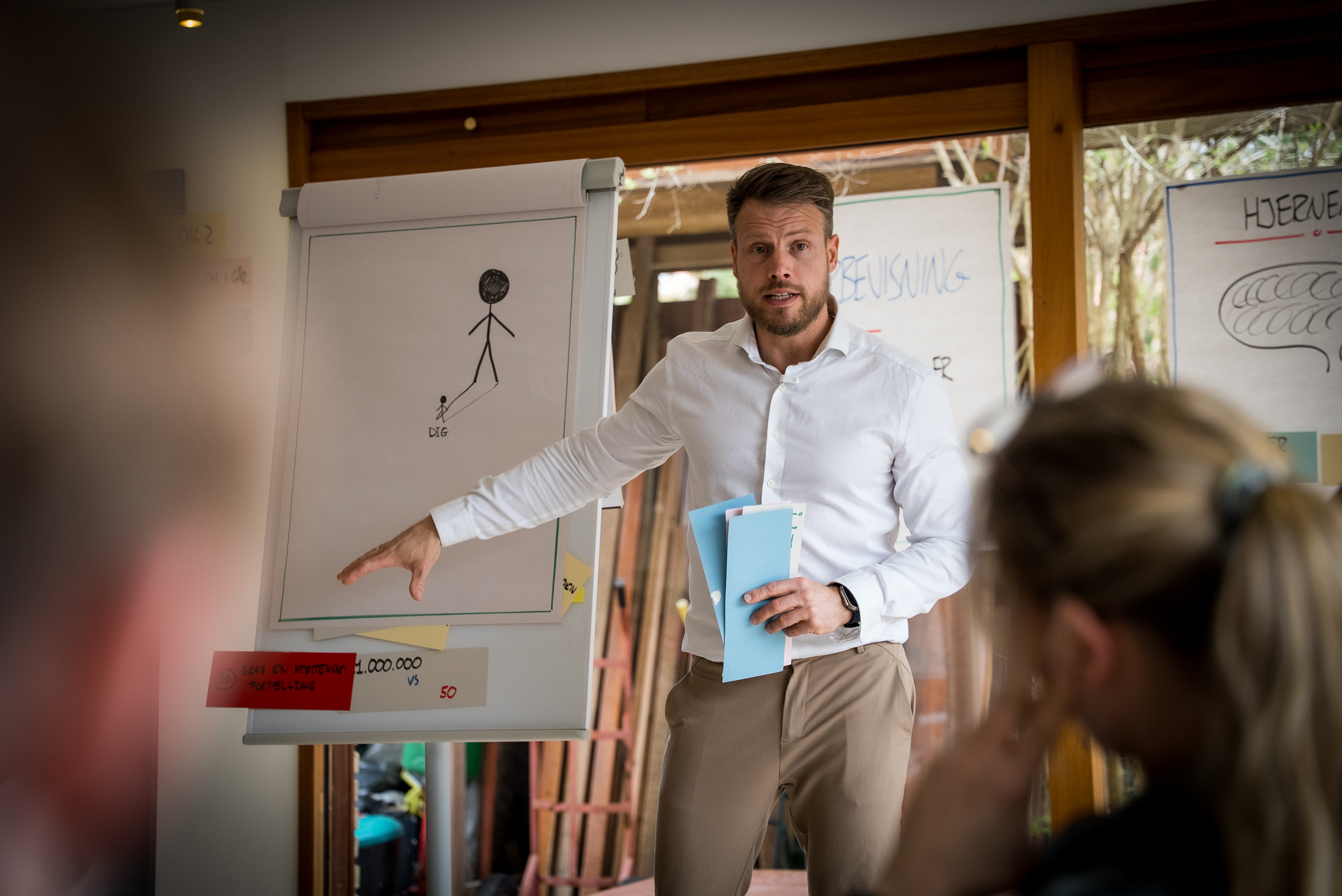 Undervisning på et fysisk modul efter 5-2-5 metoden
