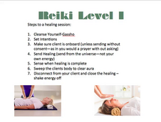 Steps to a Reiki Healing Session