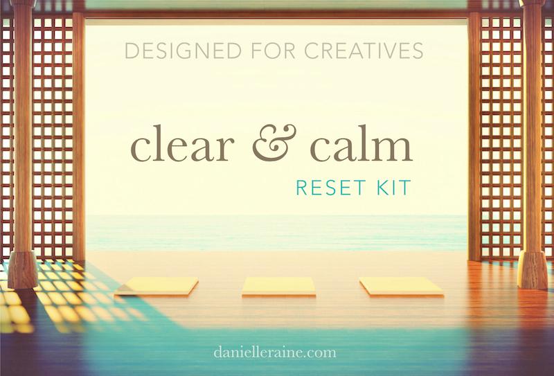 clear calm reset kit for creatives banner 800