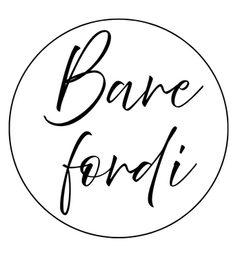 Bare fordi logo