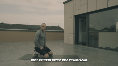 07 Prone plank activation