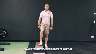 03 Plyo step up with 5 sec eccentric