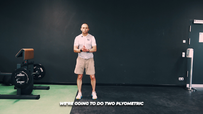 05 Plyometrics, lateral line hops and single leg drop hops
