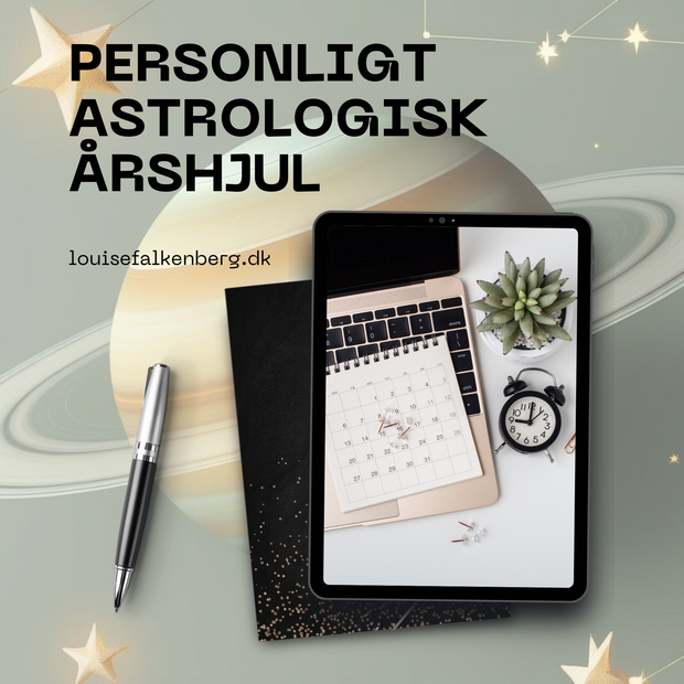 personligt astrologisk årshjul