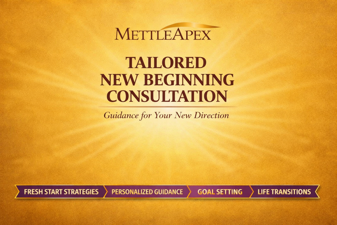 Tailored New Beginning Consultation