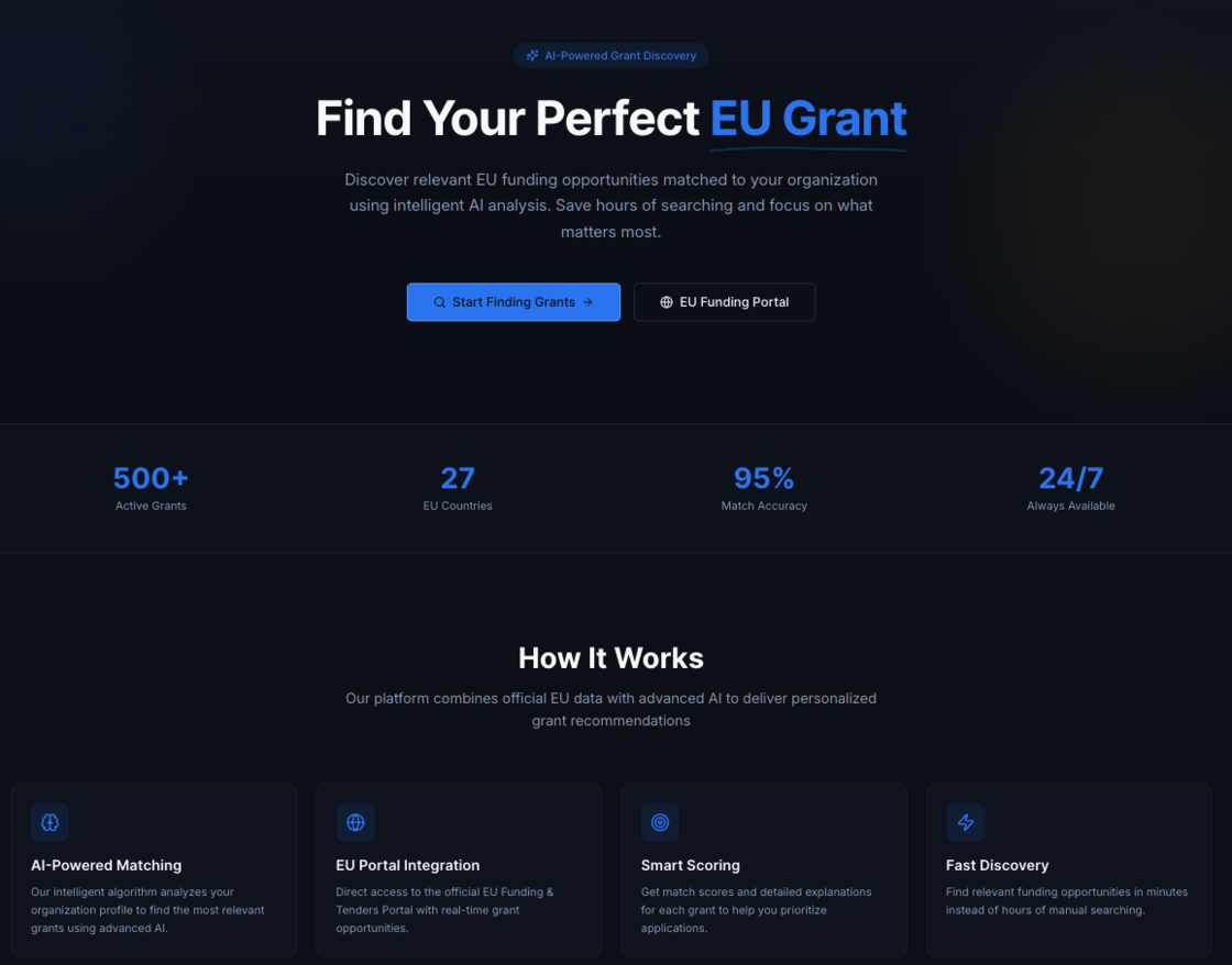 EU Grants Finder