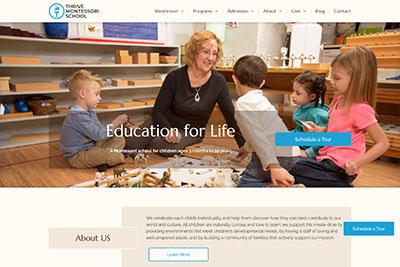 Montessori Website Theme #3