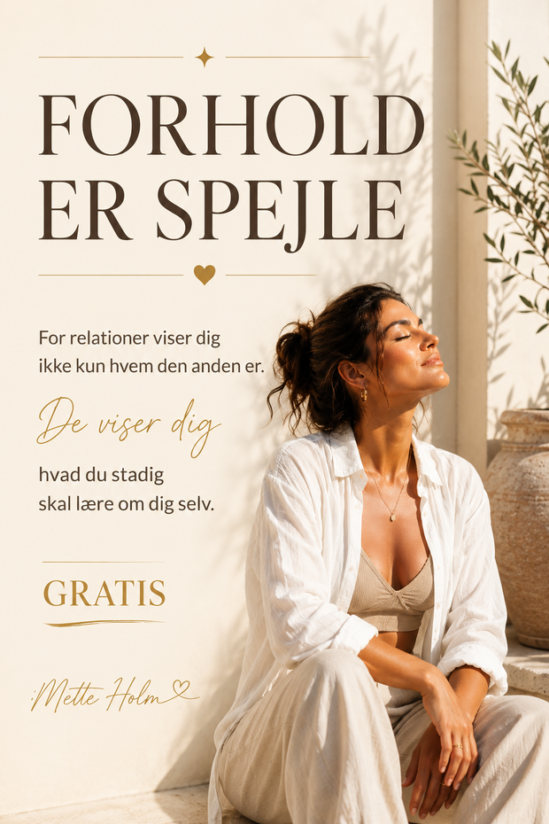 FORHOLD ER SPEJLE Mette Holm