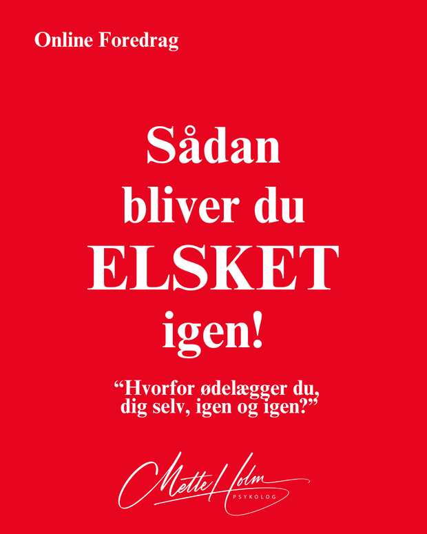 Sådan bliver du elsket igen