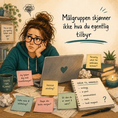Forstår målgruppen din hva du tilbyr