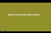 2. Reach more visitors