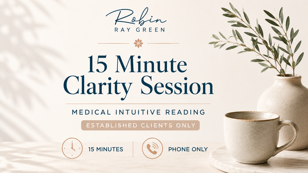 15 Minute Clarity Session Phone Only