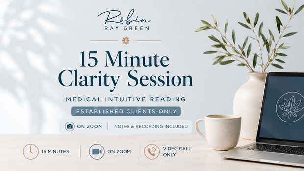 15 Minute Clarity Session Zoom