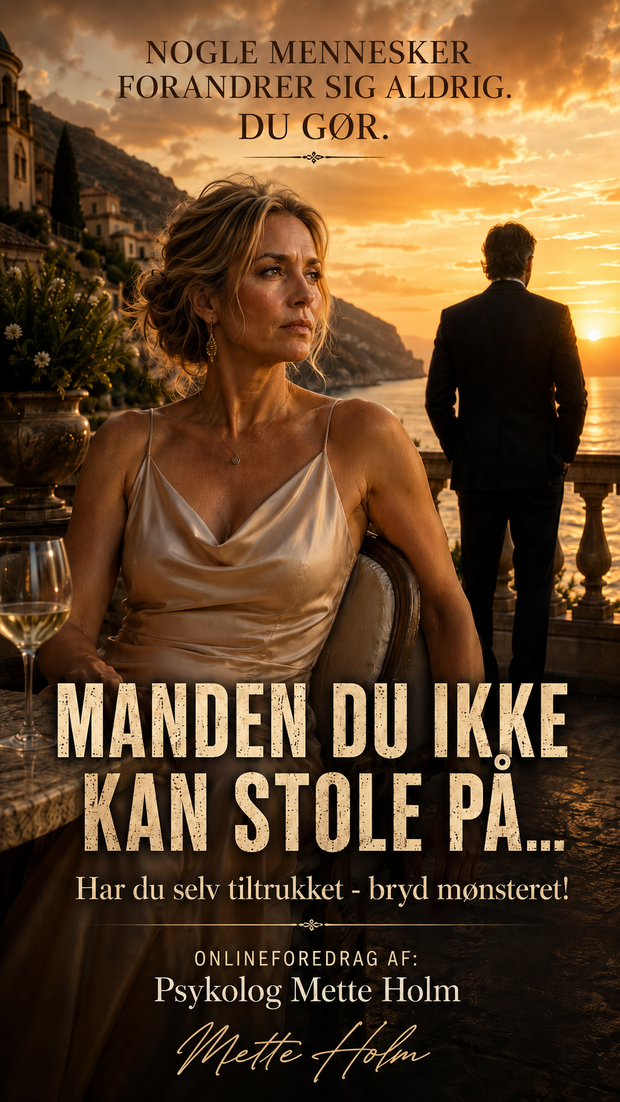 Manden du ikke kan stole på af Mette holm