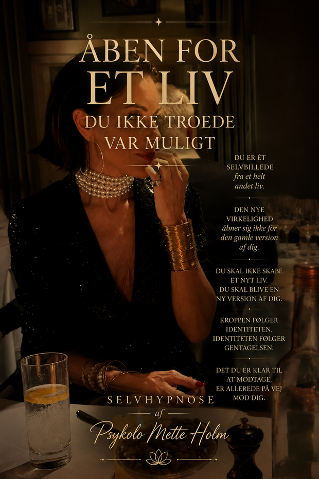 Mette Holm Selvhypnose  - Åben for et iv du ikke troede vr muligt