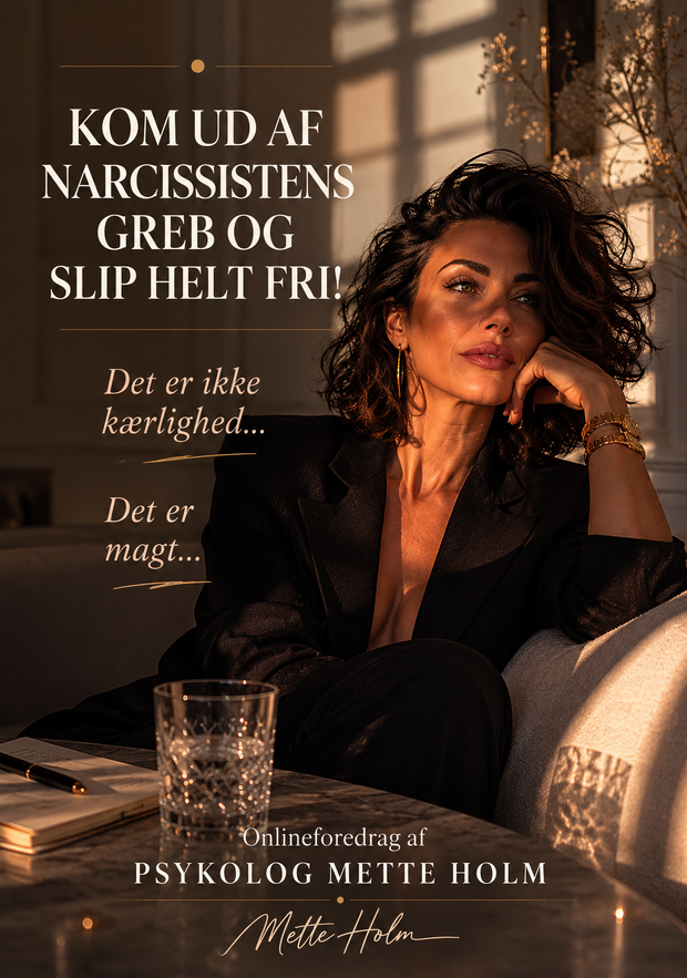 Kom ud af narcissistens greb af Mette Holm