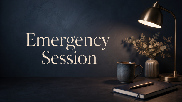 Emerency Session Minimal Dark Blue