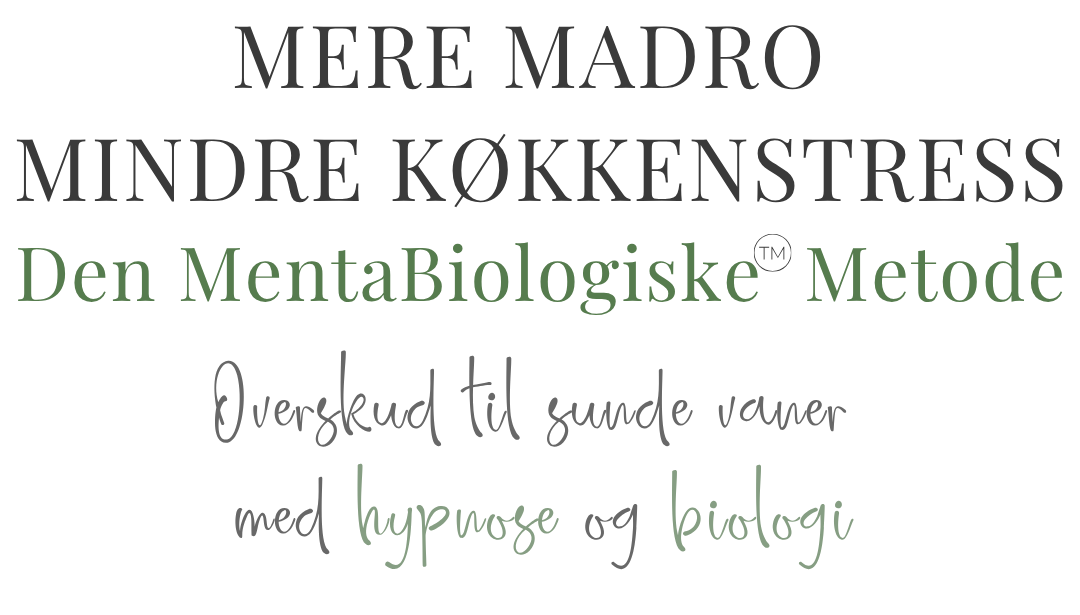 vægttab sunde madvaner mindre madstress