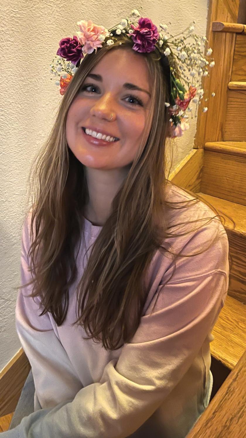Jules flower crown