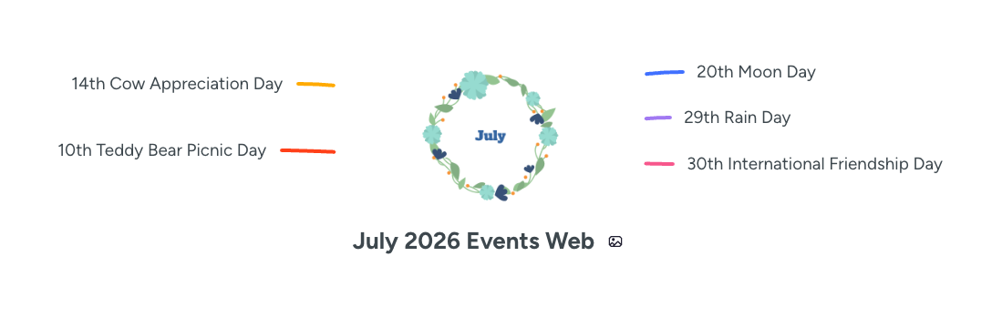 July 2026 Events Web