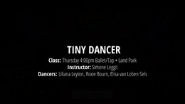 SA03 TINY DANCER
